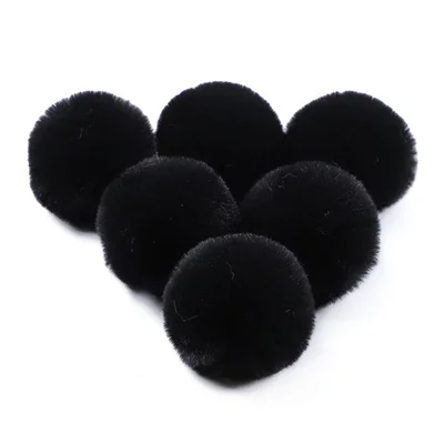 Pompom Fluffy Fur Ball DIY Pompons for Crafts