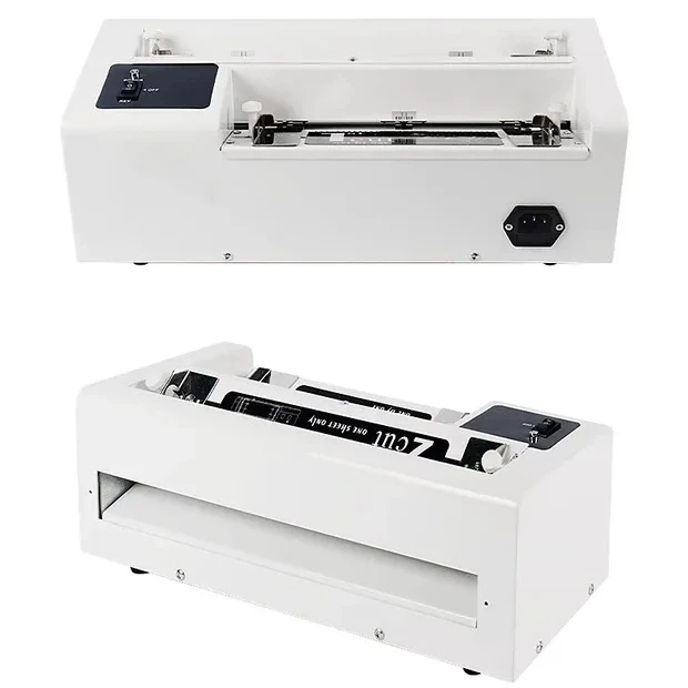 

QG-02 Electric A4 Business Card Cutter Iron Shell Paper Trimmer for Efficient Business Card Cutting Machines