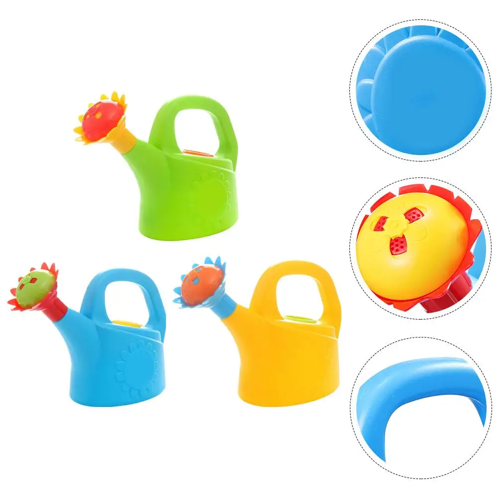 3Pcs Household Bath Toys Interesting Garden Toys Multi-function Watering Pots Kids Accessory