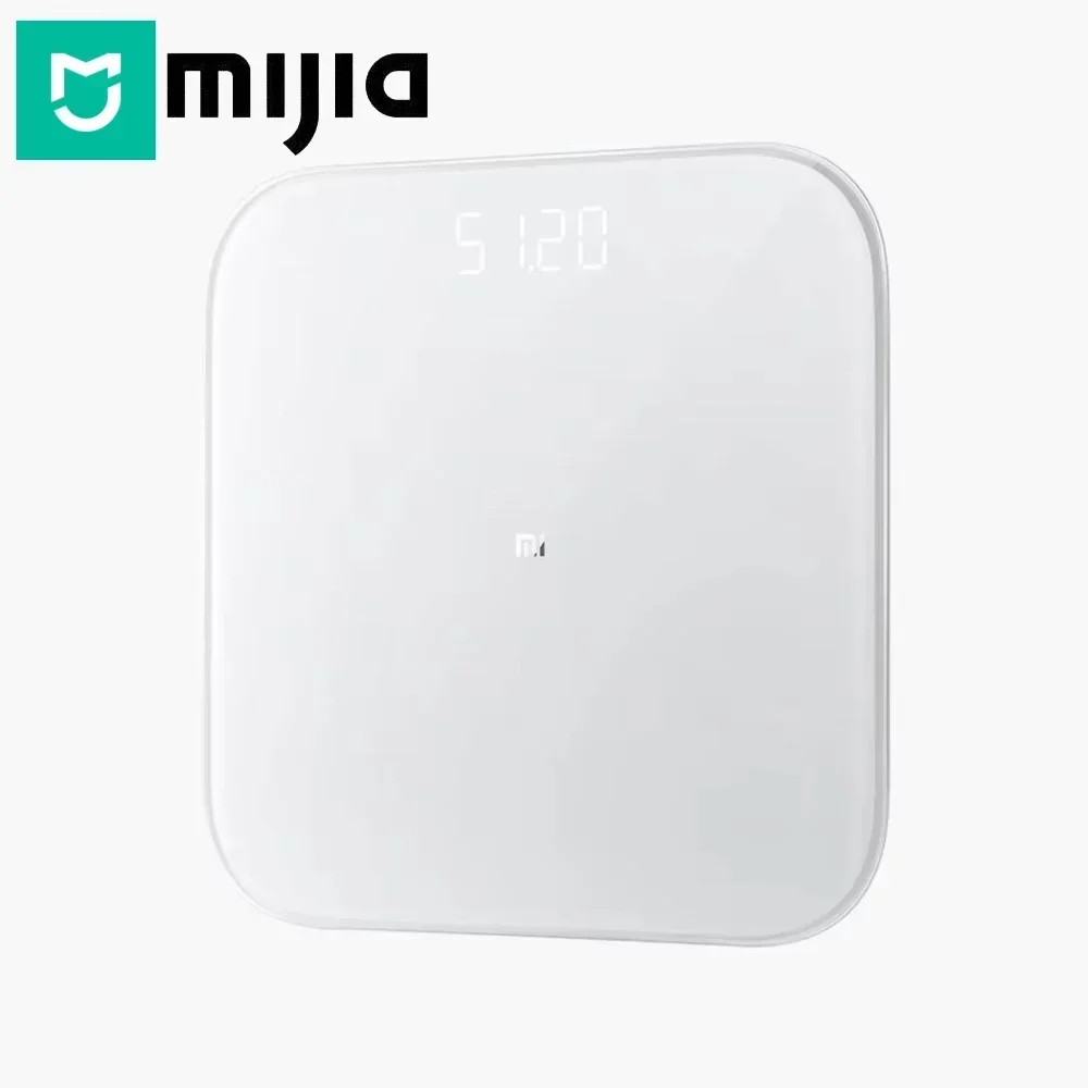 Original Mijia 2.0 Weight Scale Bluetooth 5.0 Intelligent APP Control Precision Scale LED Display Fitness Home Weight Measuring