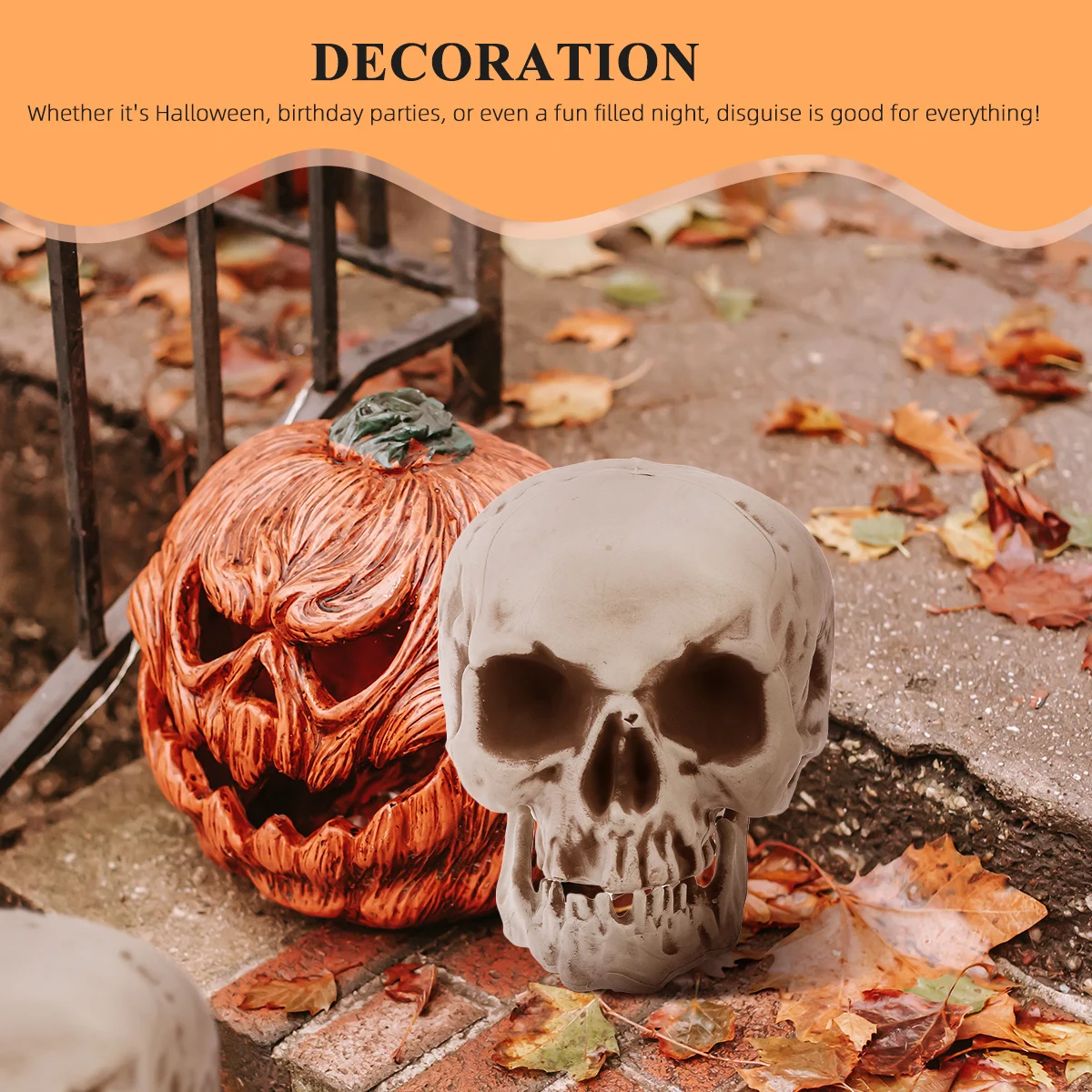 Рисунок 2 - Пластиковый реквизит с черепом в натуральную величину