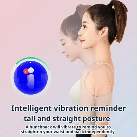 Intelligent hållningskorrigerare Bärbar hållningskorrigeringsanordning Anti-knölvalsskyddande syn för vuxna och barn Kontors Ho 8 best sales hållningskorrigering - №7