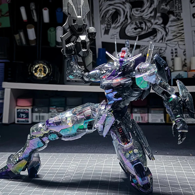 【منتج جديد】KUNLUN FM 1/100 FENGLING Mercury Witch نظام الألوان بالليزر مع مجموعة قمرة القيادة أطقم منمذجة شخصيات الحركة لعبة هدية