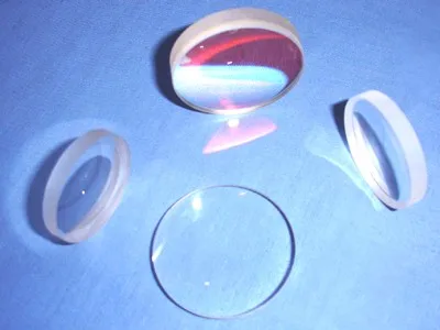 K9 Lens-quartz Plano-convex Lens-optical Focusing Lens-double-convex Lens-plano-concave Lens Can Be Customized Size