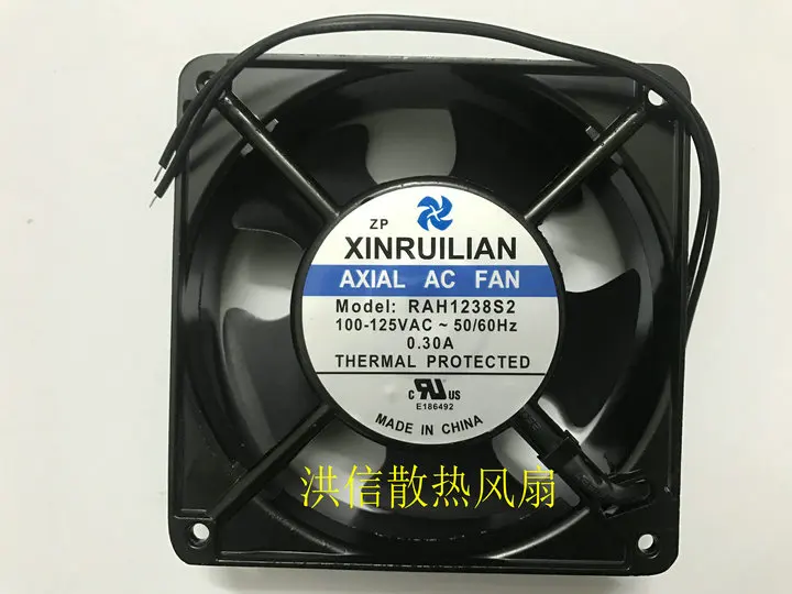 Freight free original XINRUILAN RAH1238S2 100-125V 50/60 0.30A high-end cabinet fan