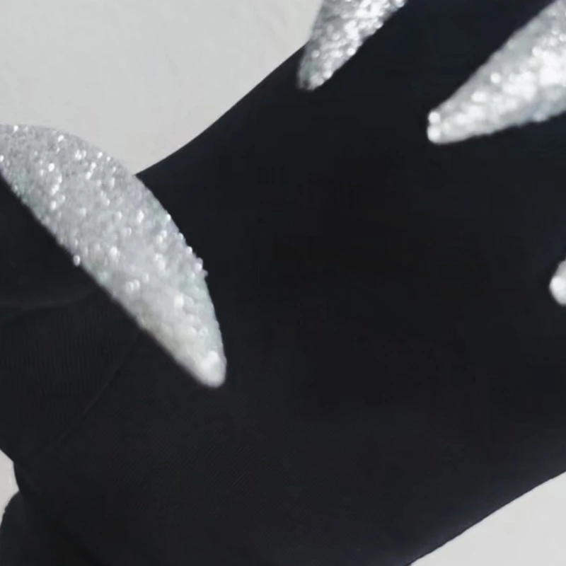 Halloween  Gloves Long  Gloves Halloween  Gloves With Nails long  claw Gloves Halloween Prank