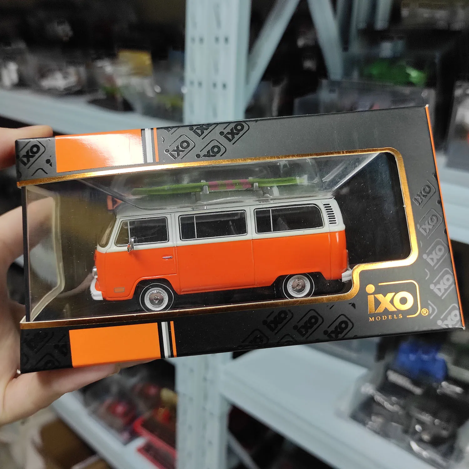 Diecast IXO 1:43 Scale VW T2 Station Wagon 1975 Alloy Car Model