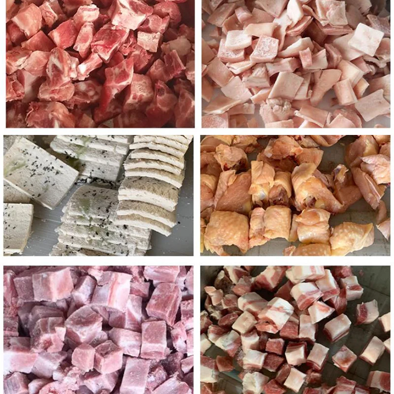 Commercial Bone Chopping Machine For Chicken Rack Duck Rack Pig Feet Rib Cutting Machine Meat Cutting Machine