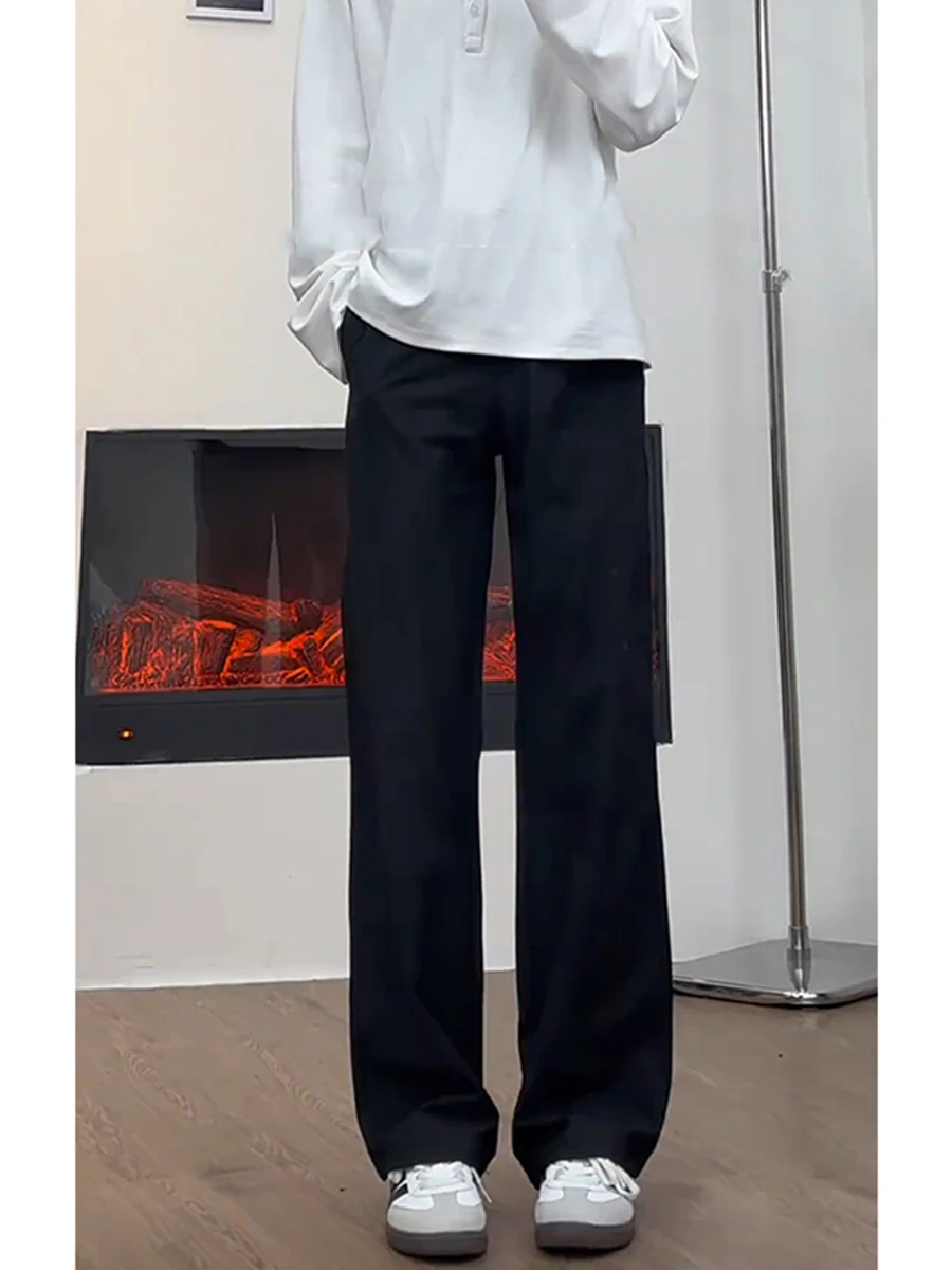 

Мужские брюки Bla Straight Leg CleanFit: струящиеся, с эффектом похудения, микро-клеш, повседневные, модные, с улучшенным комфортом