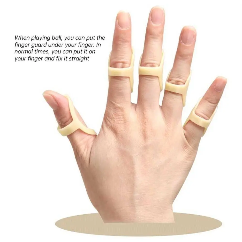

Support Protection Finger Fixing Sleeve Bending Deformation Stabilizes Finger Fixator Arthritis Oval 8 Finger Splint