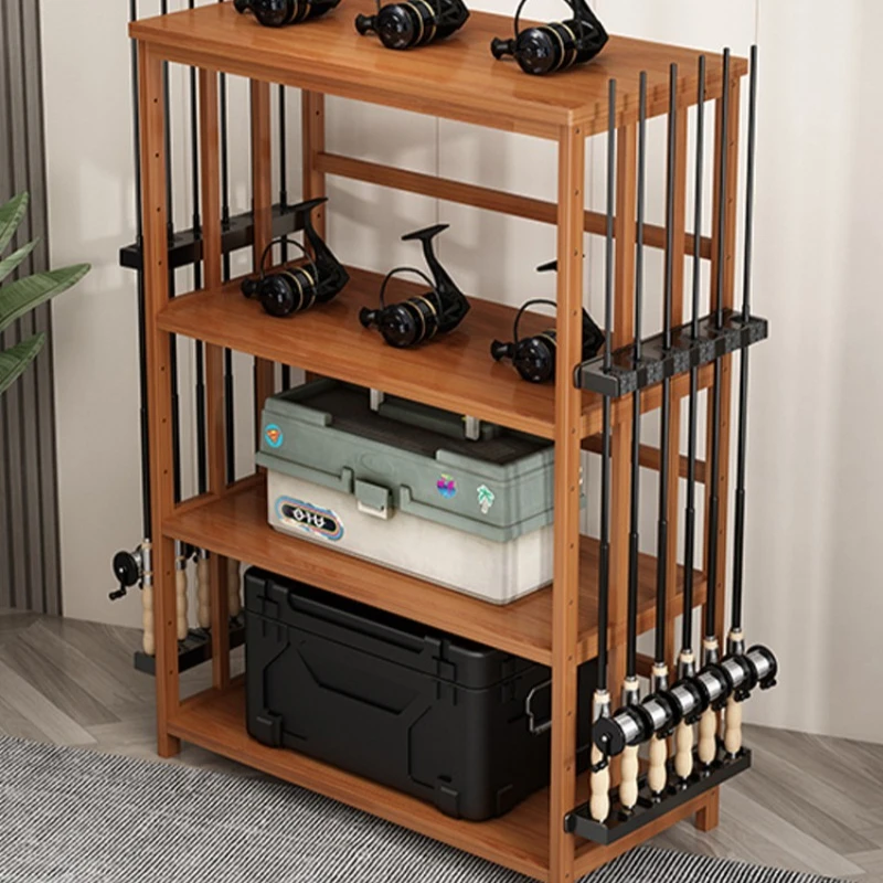 

rack Household fishing gear supplies Daquan Luya rod holder Display rack Hand rod table fishing bracket placement rack