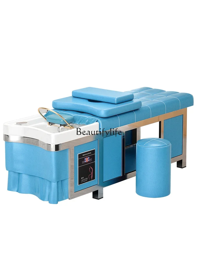 

ld 30 Steel Frame Thai Shampoo Chair Water Circulation Fumigation Head Treatment Barber Shop Hair Salon Beauty Salon Special