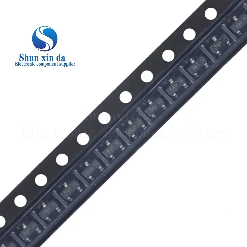 

100PCS FDN340 FDN340P 340 FDN335 FDN335N 335N FDN338 FDN338P 338 SOT-23 MOS Field Effect Transistor Chip SMD