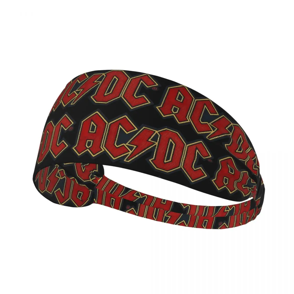 

Rock Music AC DC Men Women Headband Quick Drying Sports Sweatband for Gym Yoga Running