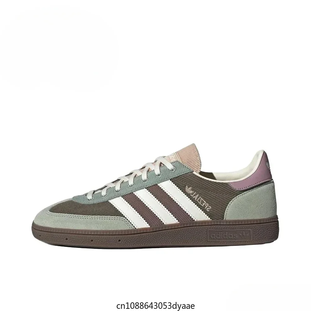 Adidas Originals balonmano Spezial verde marrón Casual hombres mujeres zapatos de skate Retro antideslizante zapatillas para caminar IH4891