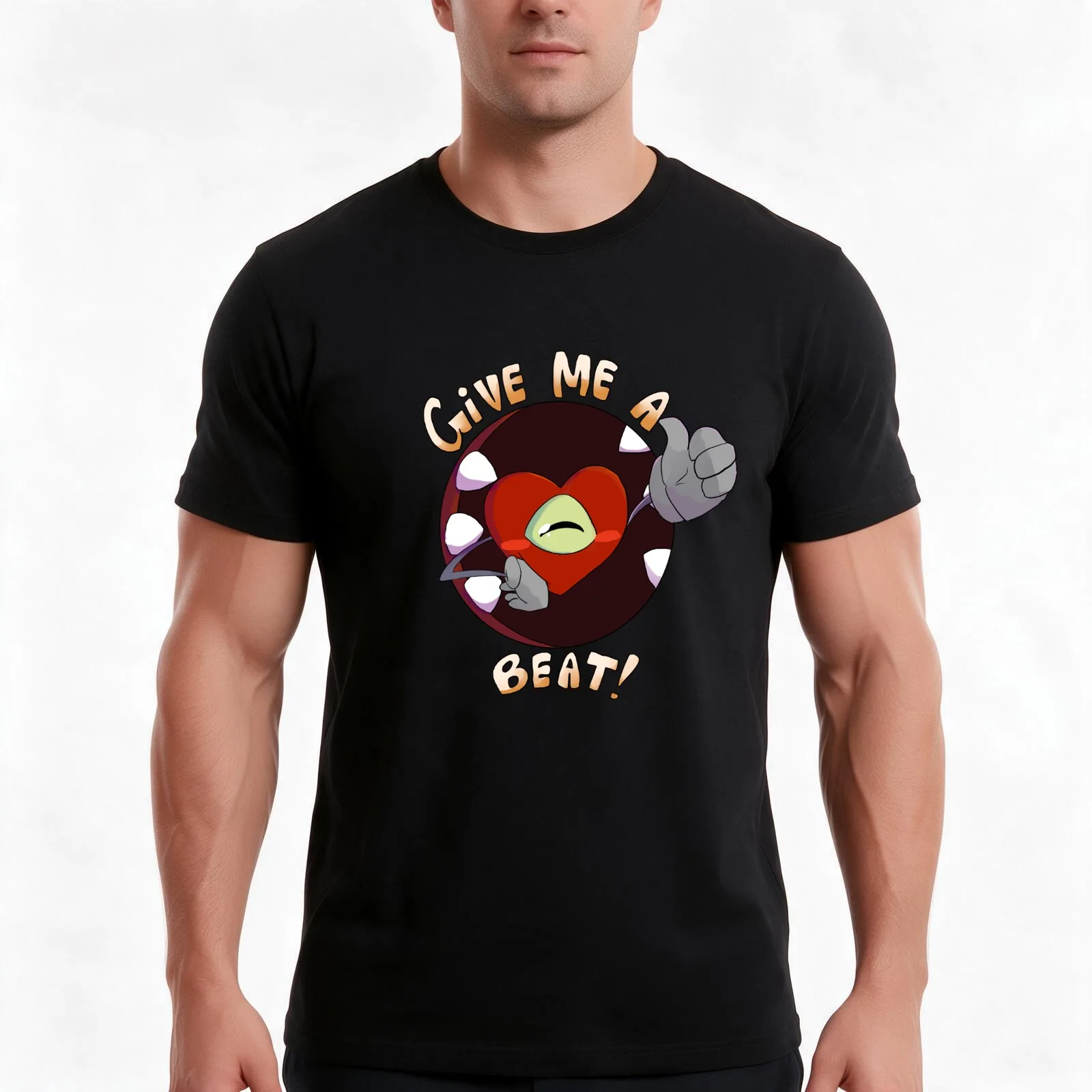 Mad Rat Dead - Give Me a Beat! T-Shirt Summer Casual Cotton Tee Oversized Streetwear Tops Vintage Graphic Print 100% Cotton