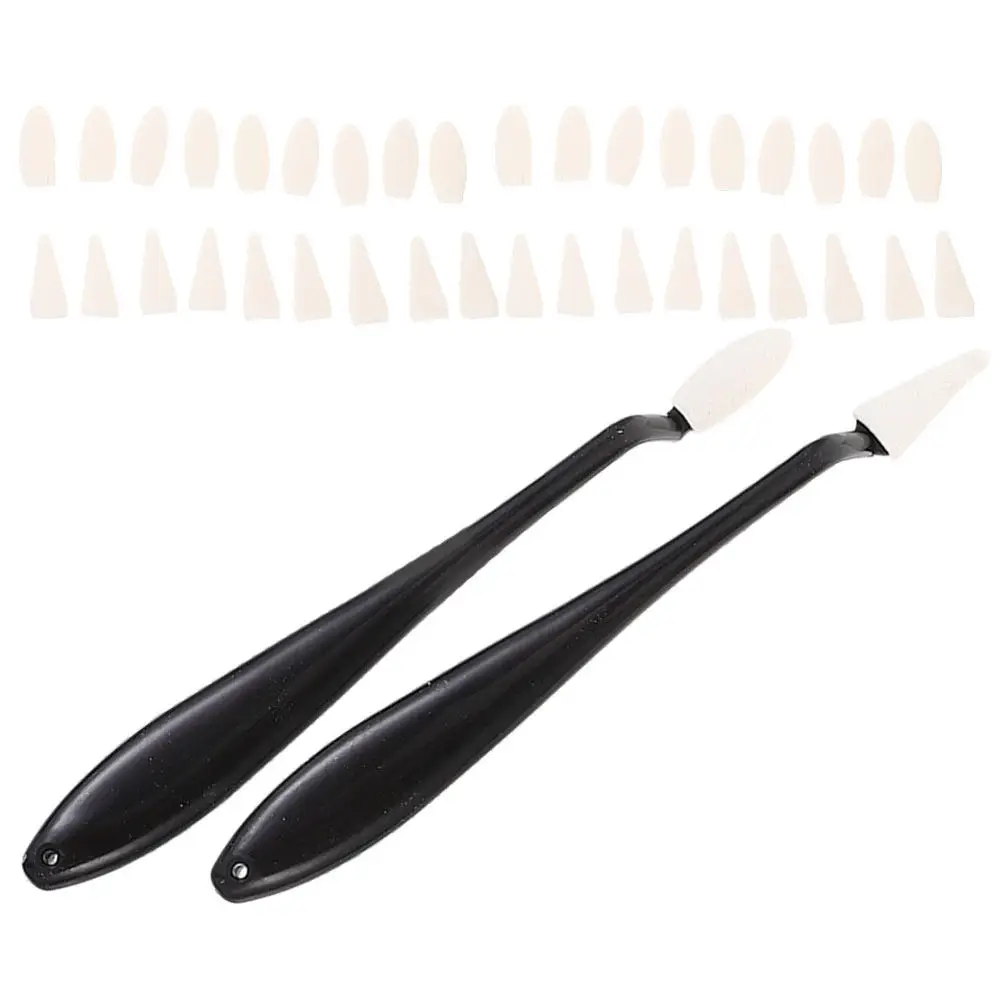 1Sets Sketch Sponge Wiper ABS Round Pointed Head Eraser for Students Artists Sketch Correction Fine Detail Blending Pottery