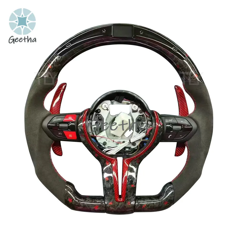 

For High Quality Carbon Fiber Car Steering Wheel M Performance Pro for BMW M340i M435i M440i E90 E46 E60 Steering Wheel