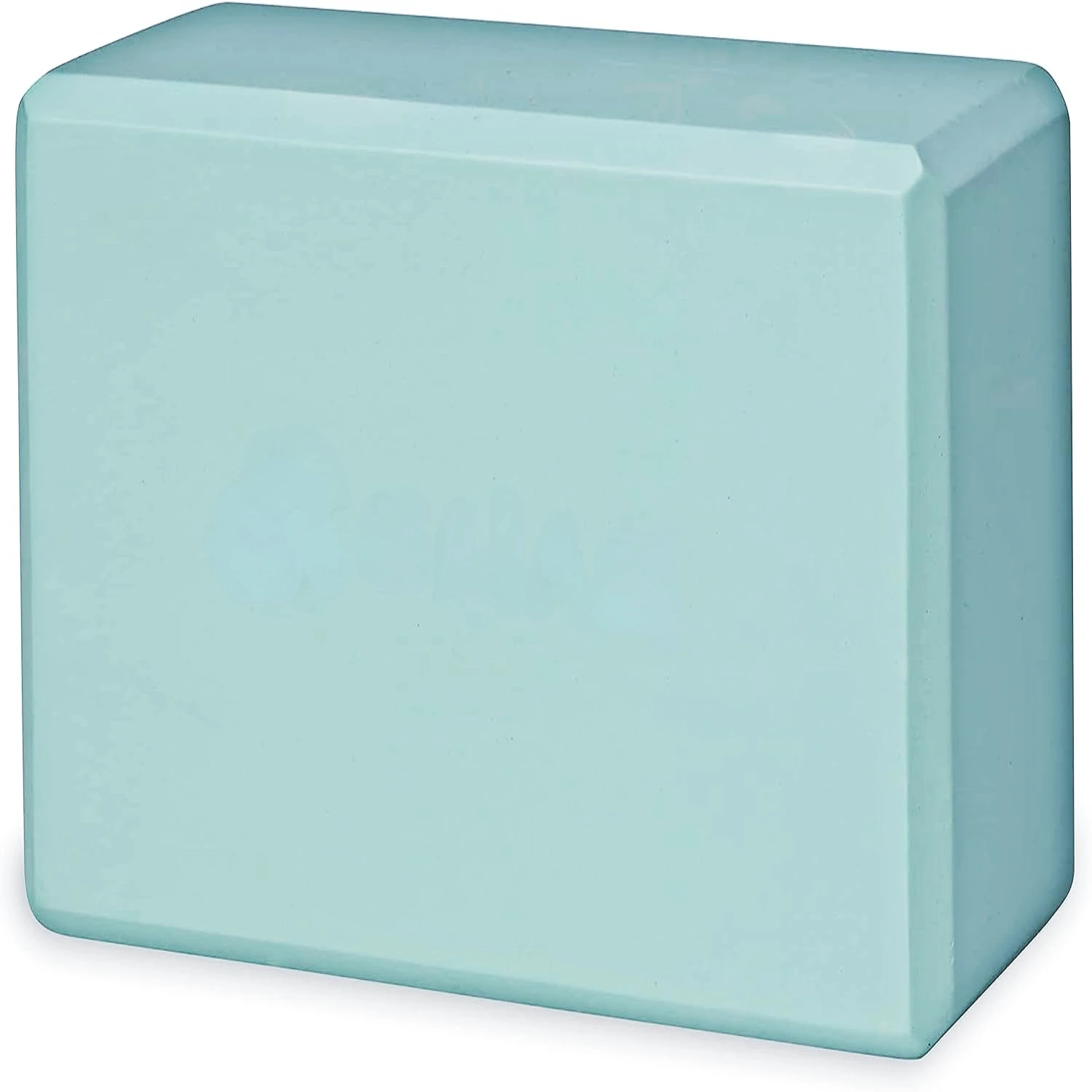 Premium Mint Green Non-Slip Yoga Block for Superior Stability and Comfort - Enhancing Balance with High-Quality Latex-Free Mater