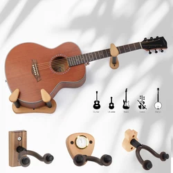 Wall Mount Non-Slip Guitar Hanger Hook, Universal Holder, Stand, Ukulele, Violin, Bass, Bracket, Instrument Accessories