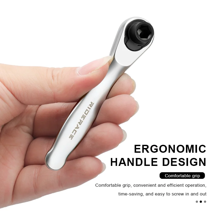 Bicycle Allen Key Spanner Quick Release MTB Road Bike Torque Ratchet Wrench 1/4 Inch Screwdriver Set Cycling Hand Repair Tools