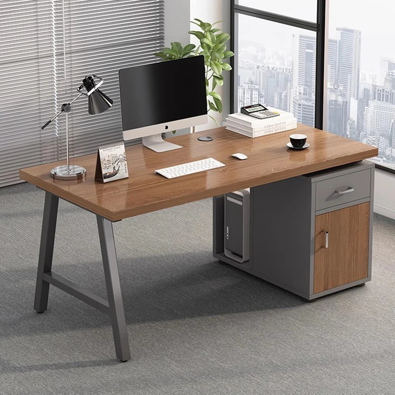 Study Standing Office Desks Laptop Computer L Shaped Executive Office Desks Supplies Meeting Scrivania Ufficio Lavoro Furnitures