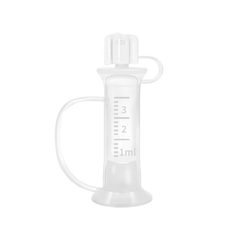 2pcs 3ml Silicone Containers For Precise Breast Milk Collection