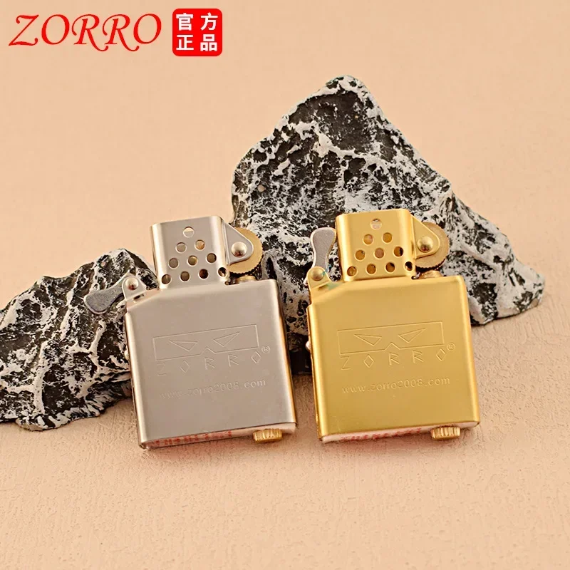 ZORRO Second Generation Pinball Movement Kerosene Lighter 20 Windproof Hole Grinding Wheel Upgrade Anti slip Pinball Lighters