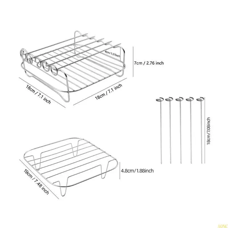 A0NCエアフライヤートレイシリコンディバイダーパッドシリコンバスケットエアフライヤーに最適