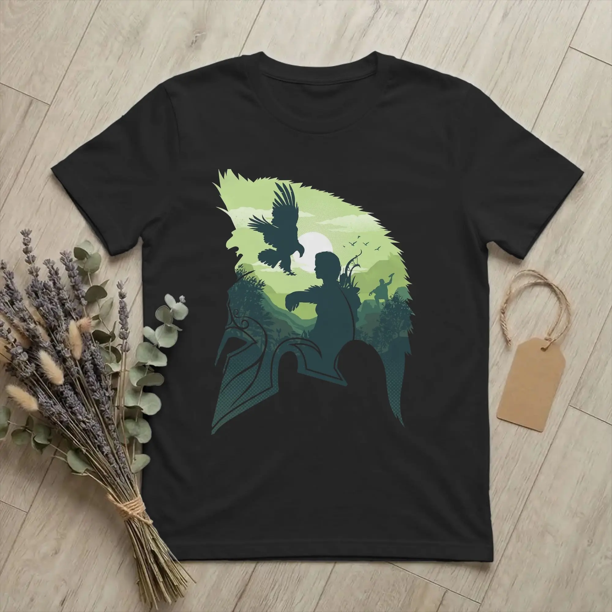 Eagle Bearer Odysseies Warrior v2 Men Women T Shirts Tee Shirt Short Sleeve Crew Neck T-Shirts Cotton New Arrival Clothes