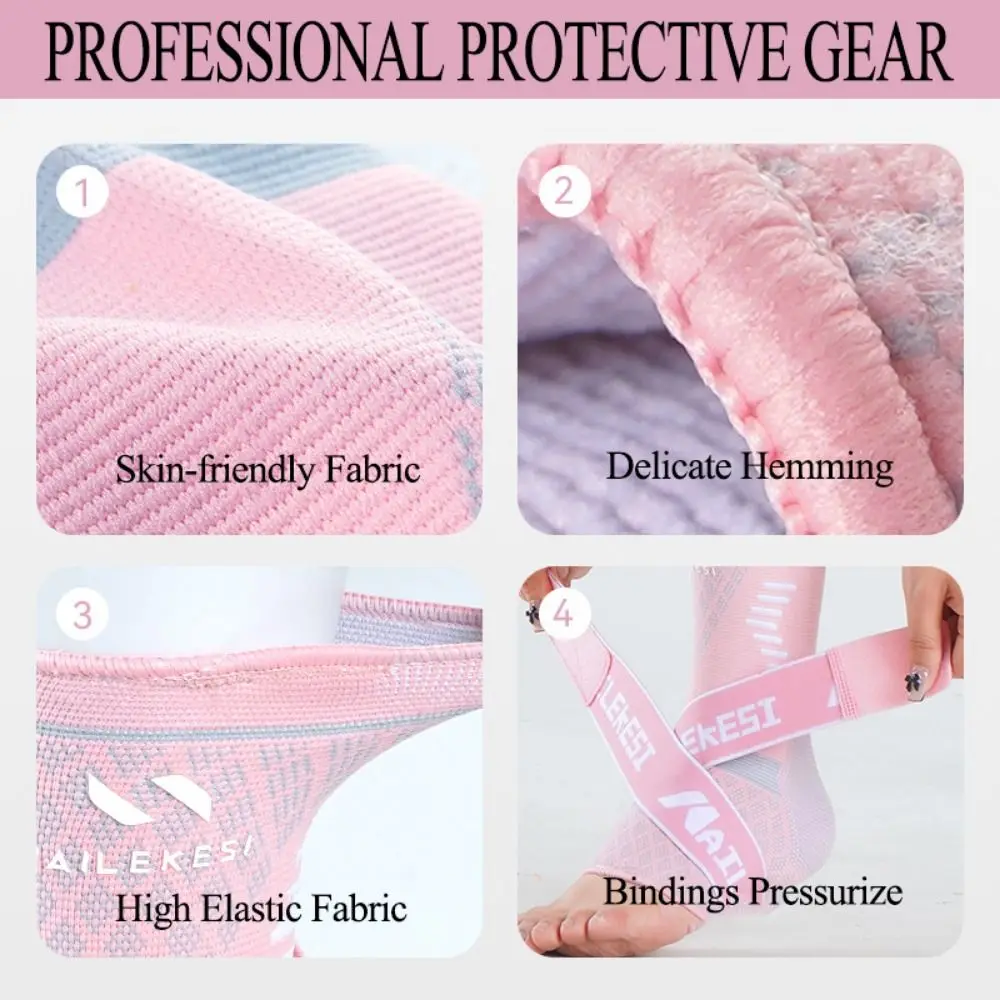 1PC Ankle Support Band Running Soccer Basketball Ankle Protection Wrap Band Durable Breathable Adjustable Elastic Ankle Brace
