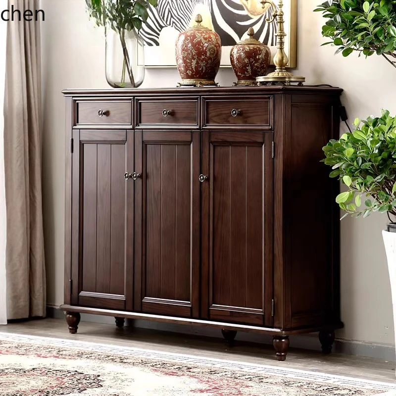 

DSAshoe cabinet into the home, home storage integrated into the door, retro shoe cabinet, porch cabinet foyer