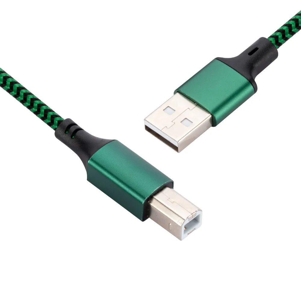 USB 2.0 USB 2.0 A To B Printer Cable Universal Square Port A To B USB 2.0 Printer Data Cable Printing Data Connection