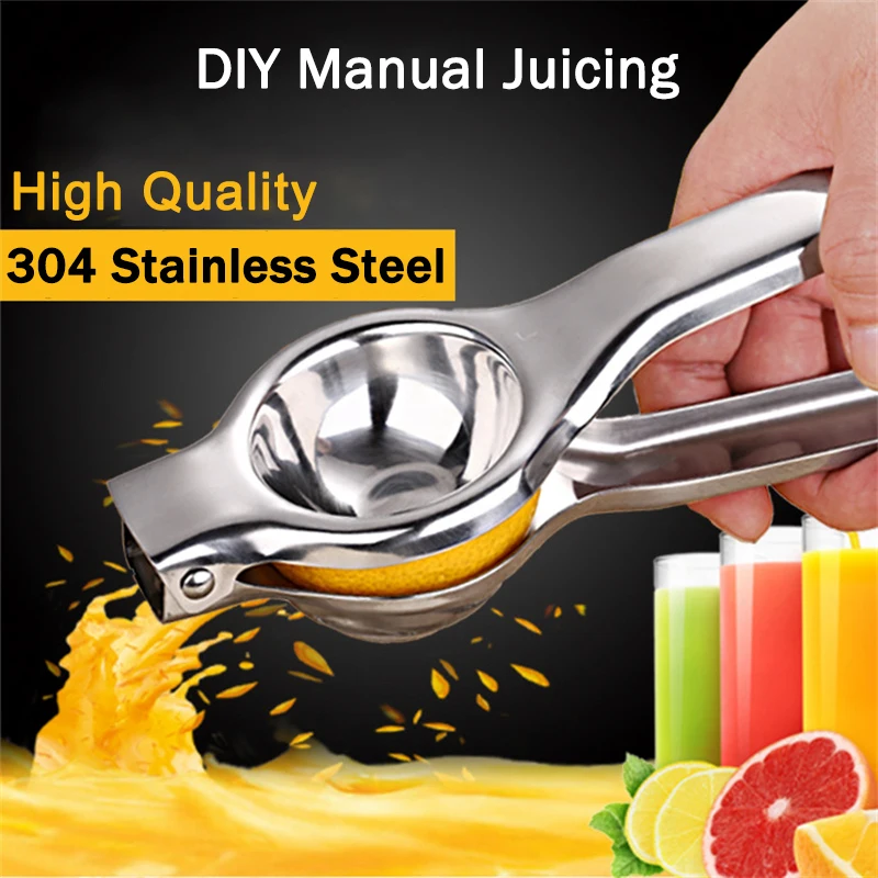 

Manual Juicer Lemon Squeezer Stainless Steel Fruit Juicer Citrus Press Orange Juicers Kitchen Accessories Manual Fruit Pressing