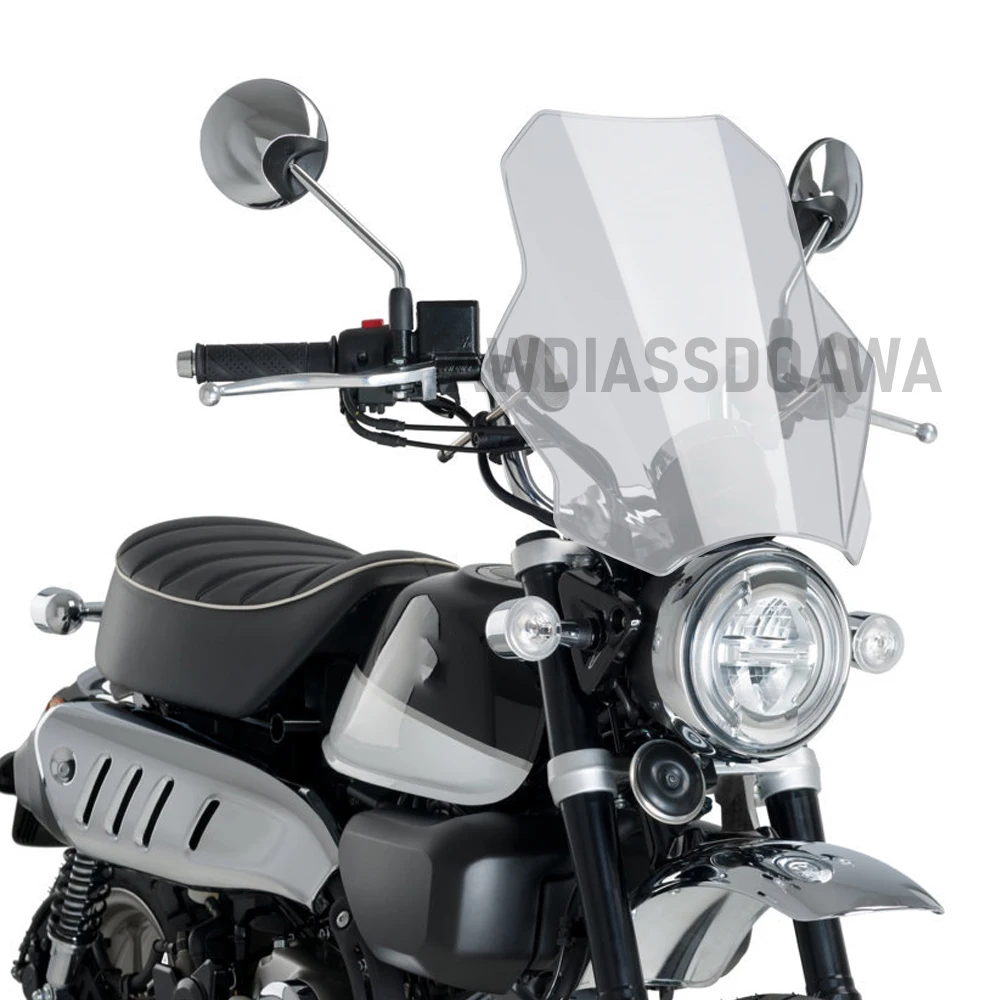 Tela do vento da motocicleta ajustável brisa para honda ctx700n macaco 125 msx125 msx125 grom