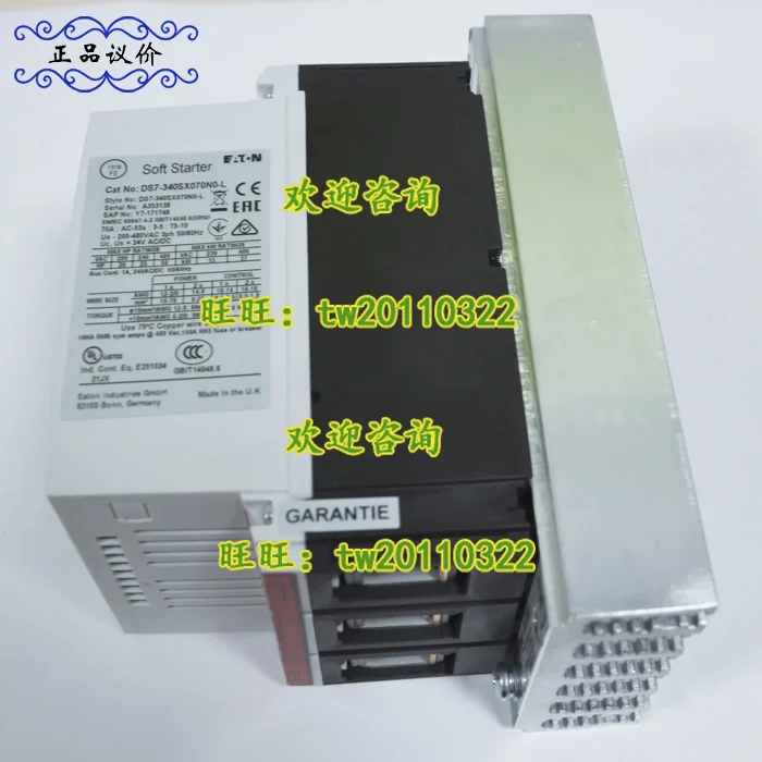 [Physical Photo] DS7-340SX070N0-L American Eaton ETN Soft Starter, Please Negotiate