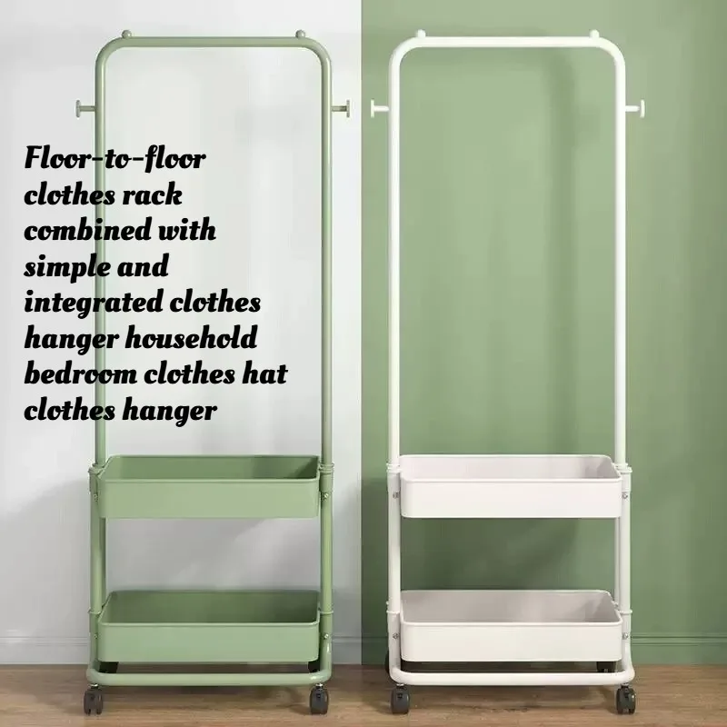 Perchero con estantería para ropa, organizador infantil, de pie, estilo vintage, para dormitorio, diseño moderno de mediados de siglo, tipo andamio, mobiliario nórdico