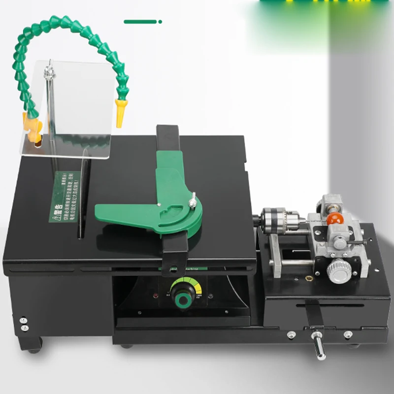 Multifunctional Table Saw Stone Polishing Tool Small Jade Emerald Cutting Engraving Punching All-In-One Machine 1850W 220V