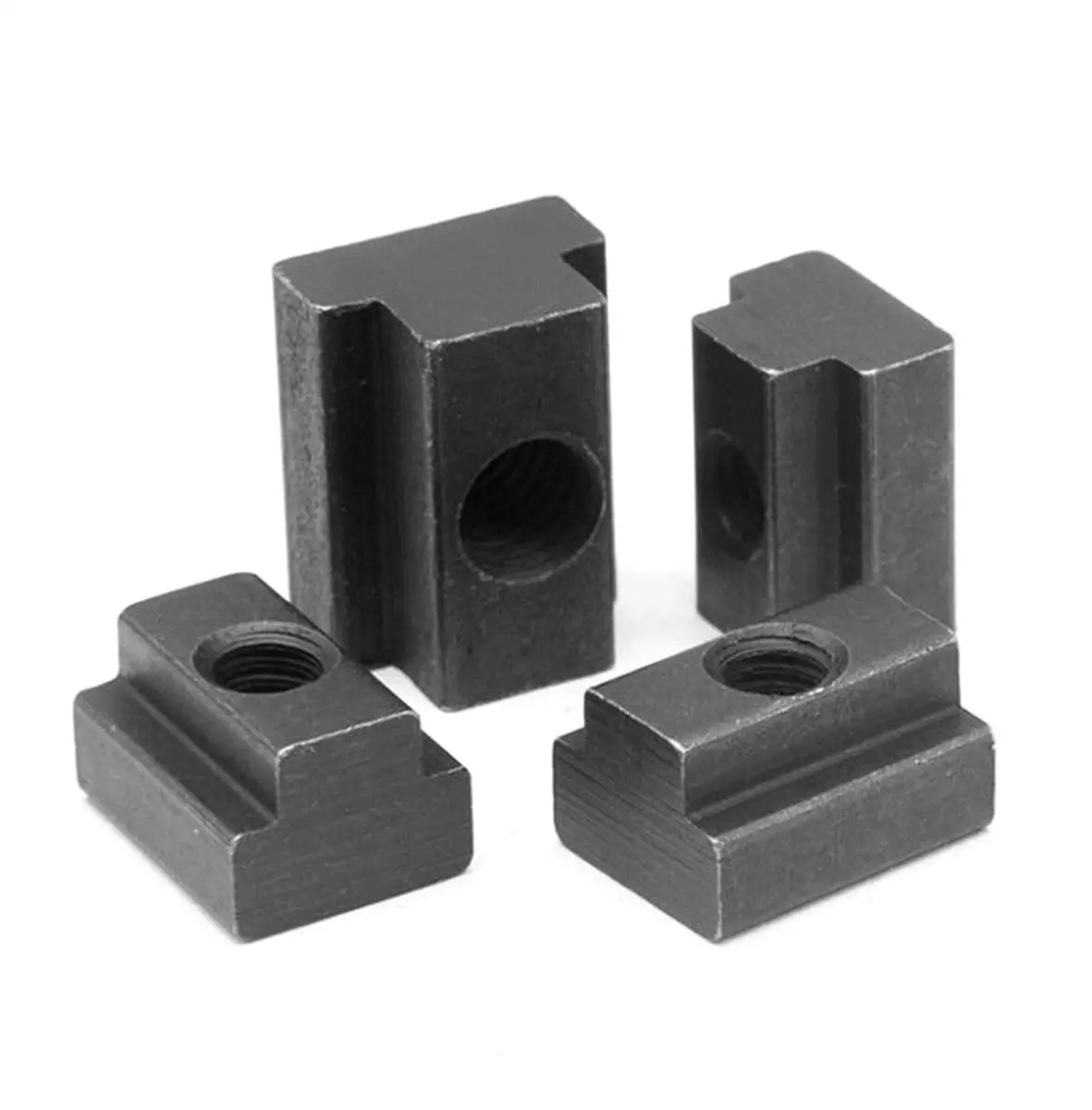 Carbon Steel M6 M8 M10 M12 M14 M16 Metric Black T-Slot Nut Clamping Table Slot Milling T Sliding Nut Block Slot