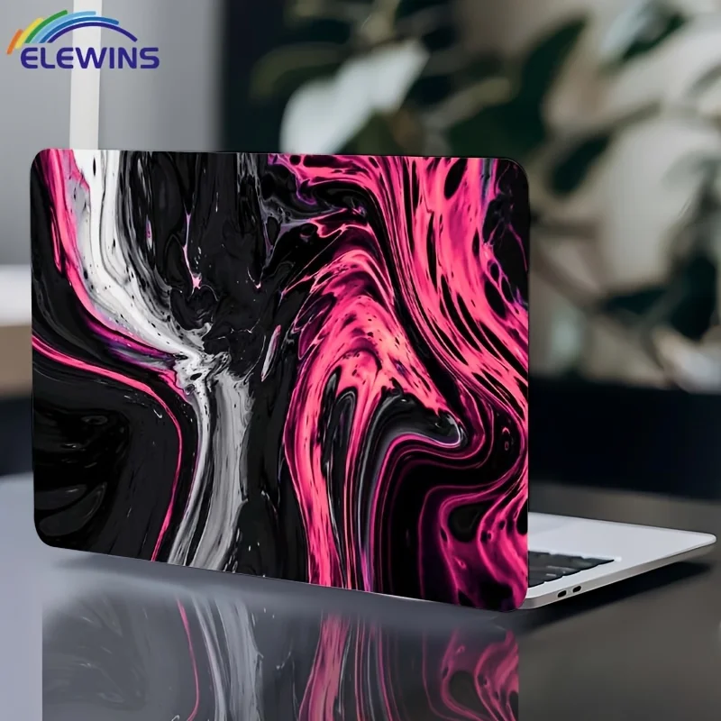 2-Piece Paint Pattern Laptop Art Decal Case, Universal Laptop Skin Sticker for Laptops, Cars, Helmets, Motorcycles, Refrigerator