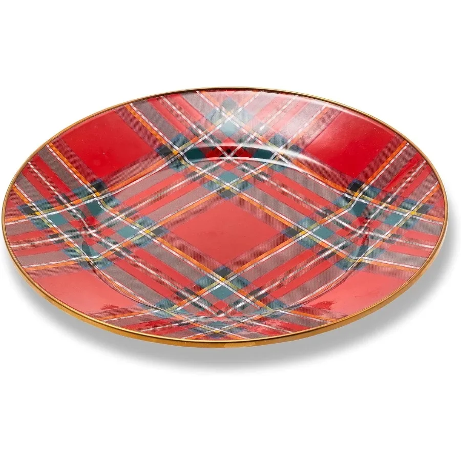 

Enamel Salad and Dessert Plate Small Plate for Appetizers or Desserts 8 Inches Tartastic