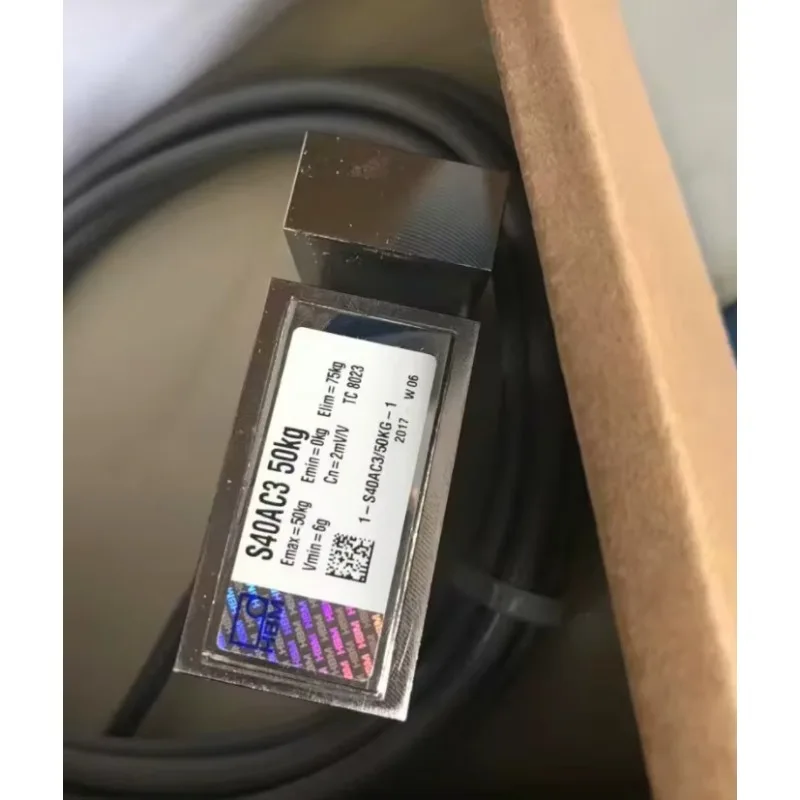 

In stockHBM S type weighing sensor S40AC3-50KG/100KG/200KG/500KG/1t/2t/3t/5t IP68 stainless steel