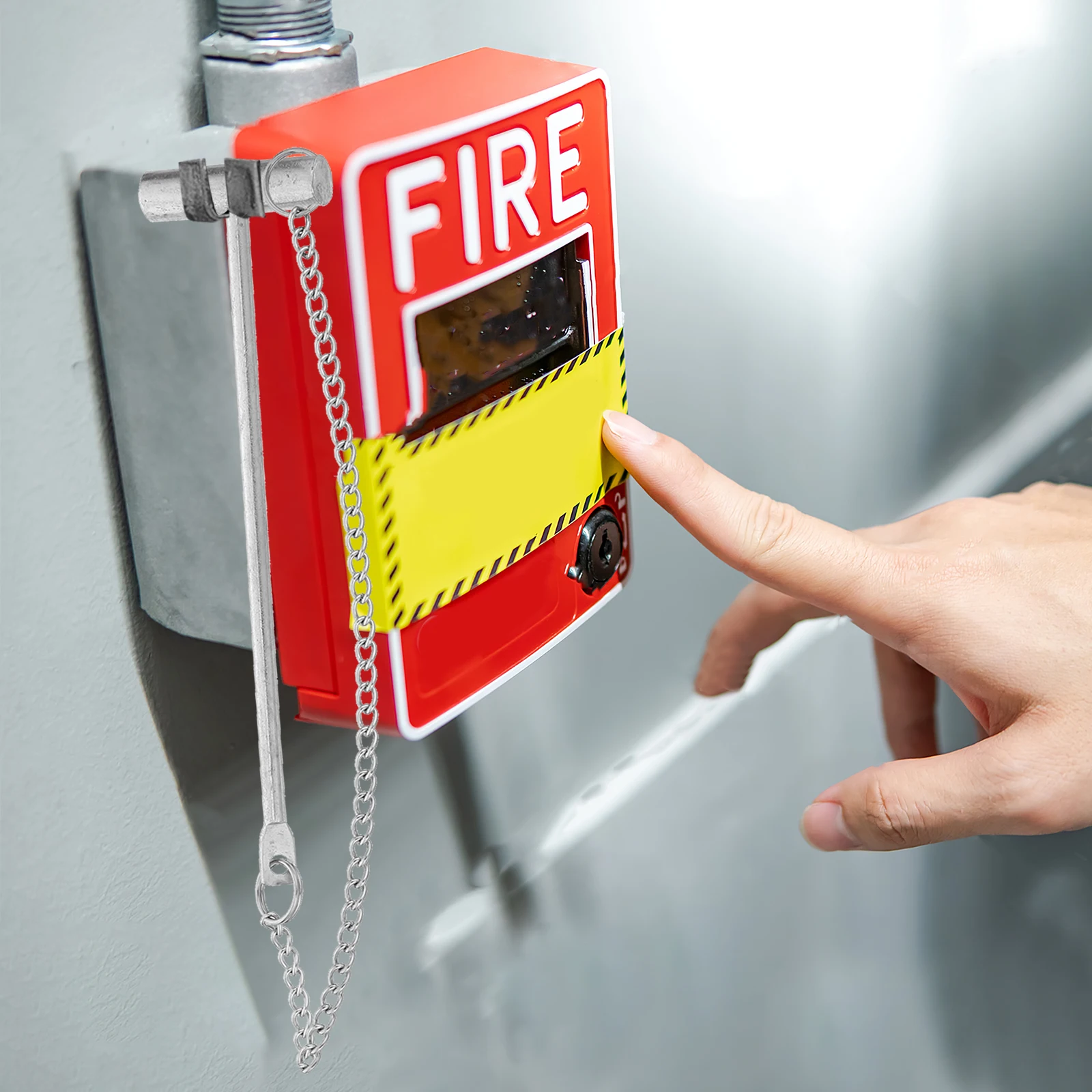 Fire Tool Stainless Steel Emergency Escape Tool For Fire Call Glass Reset Hammer For Building Car Hydrant