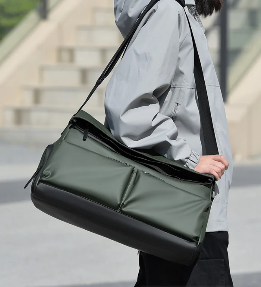 Large capacity expandable travel bags, short trip luggage bag, portable gym Bolso, crossbody handbags, suitable for fitness, sac