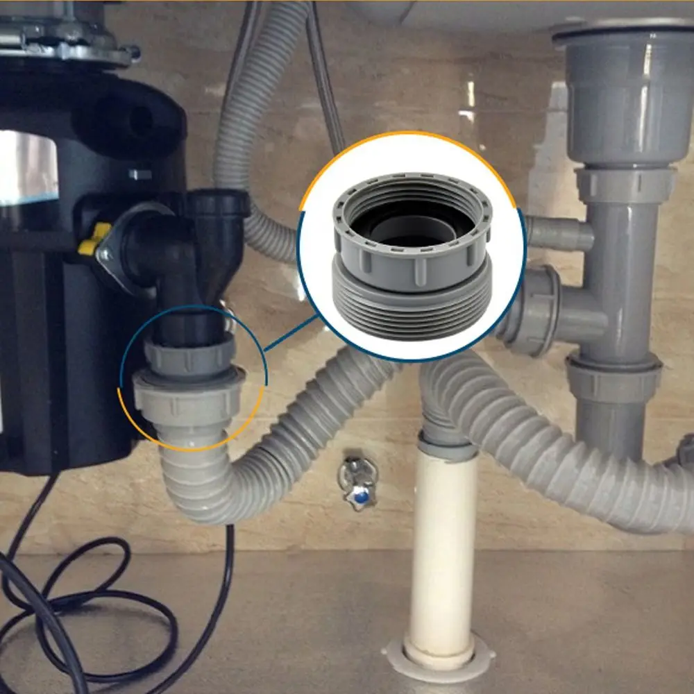General Sink Drain Fitting Connector Maintenance Kit Washbasin Adapter Drainage Pipe Joint Fittings Replacement Part