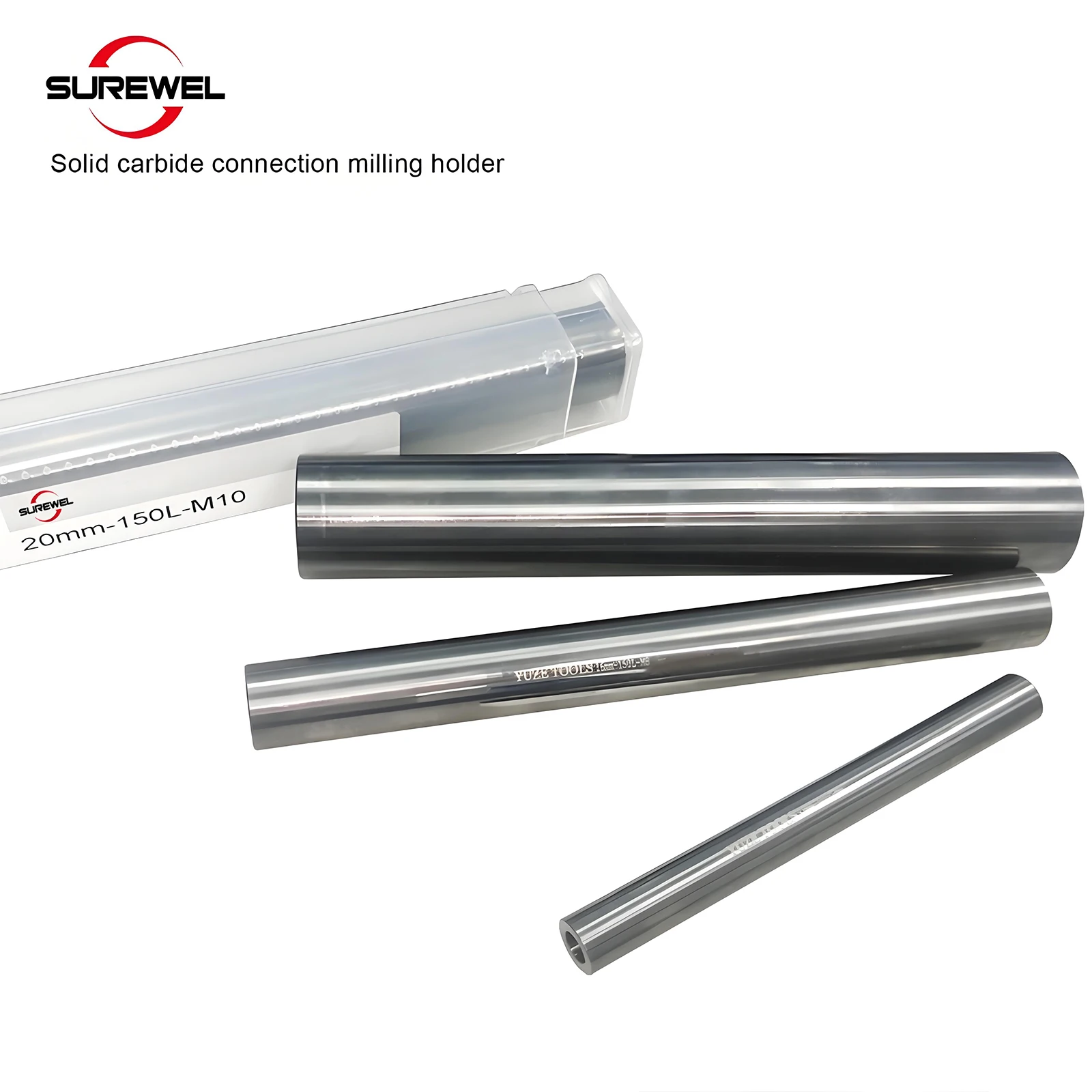 CNC Carbide Connection Shock Resistant Tool Rod shockproof vibration Modular Type Screwed Connection Milling Cutter 8 to 32mm