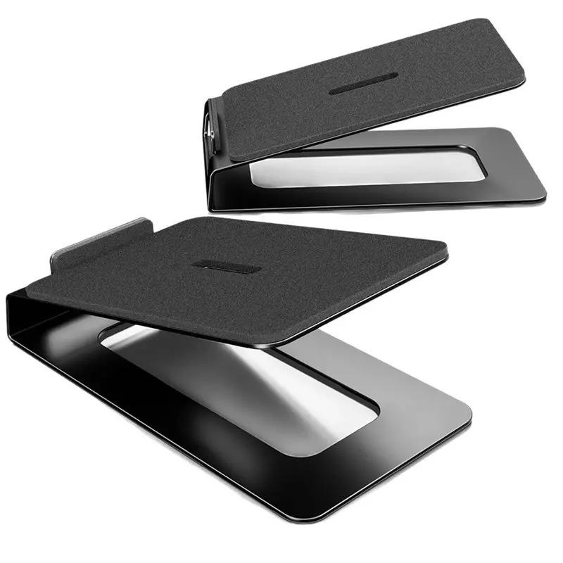 

Top Sale 1 Pair Desk Speaker Stands For PC Speakers For Studio Monitor With Anti-Vibration Pad 16° Tilt Angle