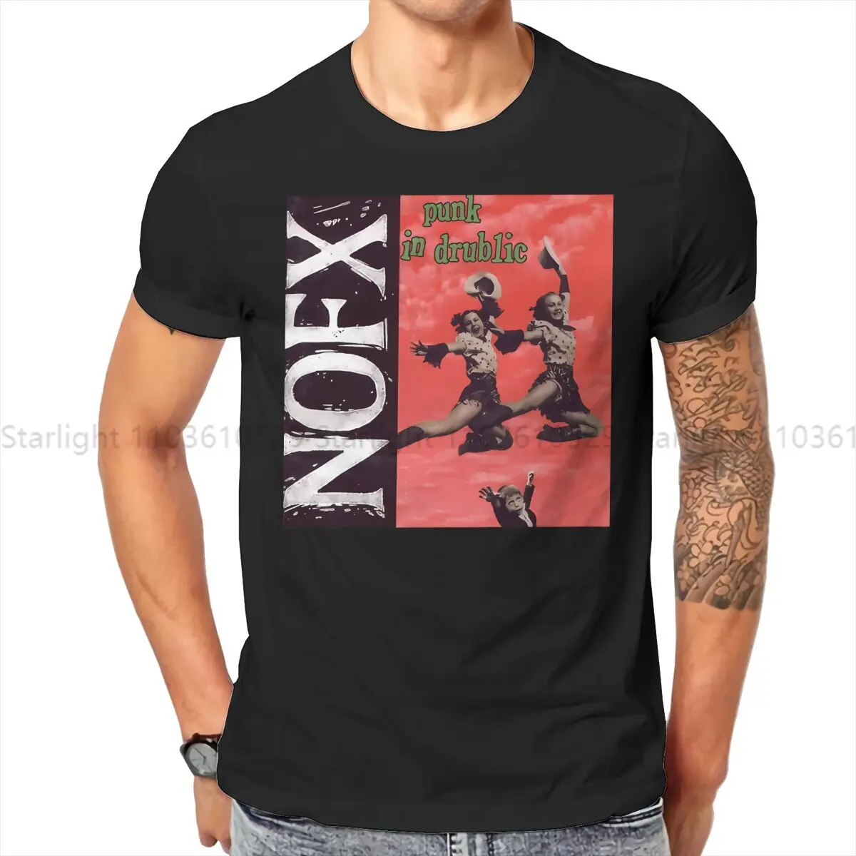 PUNK IN DRUBLIC Man's TShirt NOFX O Neck Short Sleeve T Shirt Humor Gift Idea