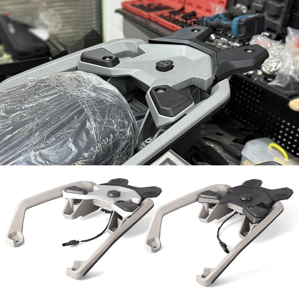

For BMW R1300GS Adventure R 1300 GS ADV 2024 2025 Motorcycle Luggage Rack Rear Cargo Fixation Rack Rear Backrest Armrest Kit