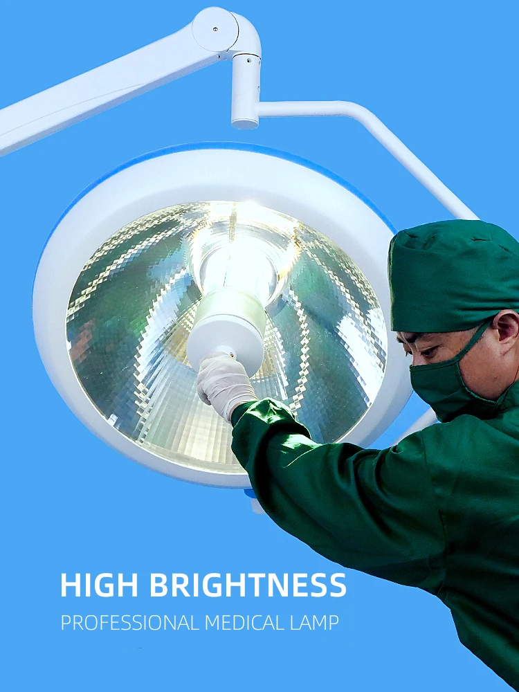 Cold Light Examination Operation Surgical Flexible Ceiling Dome Operating Room LED Shadowless Medical Lamp